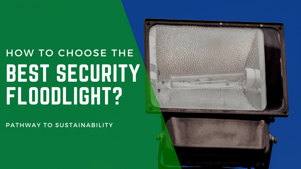 Outdoor security floodlight article cover photo