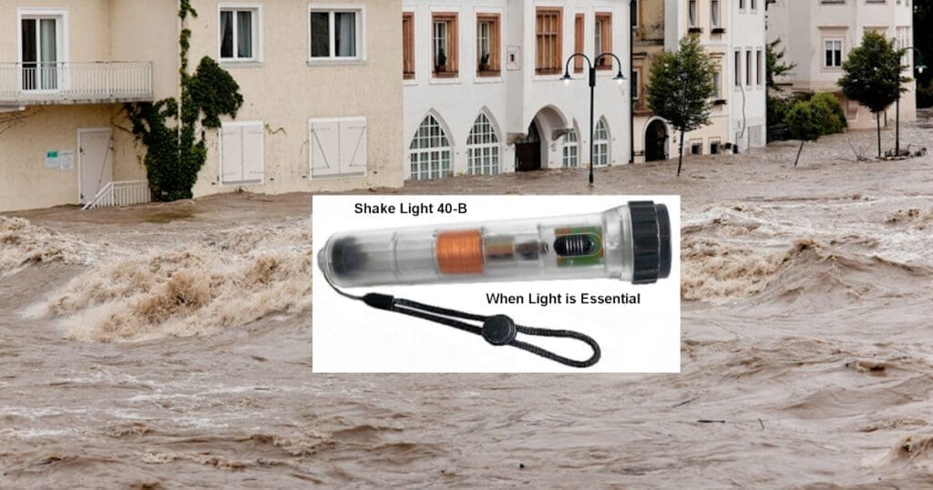 Best Emergency Flashlight Shake Light 40-B