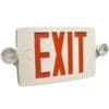 LED Exit Sign CTXTEU - Red Lens