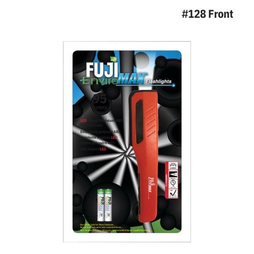 Fuji EnviroMax Flashlight 128 Packaging Insert Card Front
