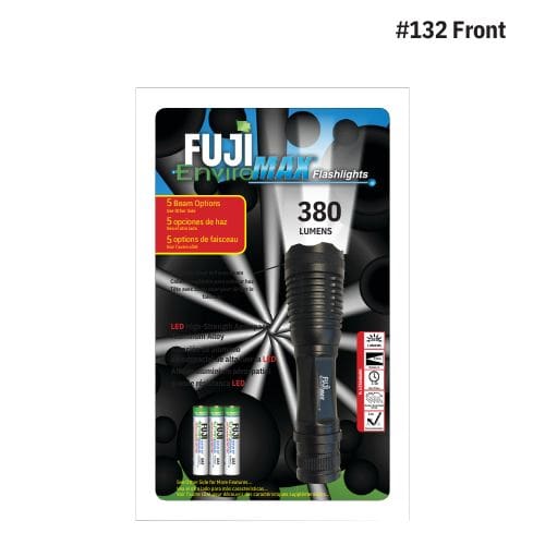 Fuji EnviroMax Flashlight 132 Packaging Insert Card Front