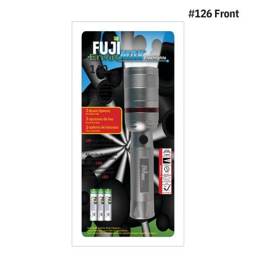 Fuji EnviroMax Flashlight 126 Packaging Insert Card Front