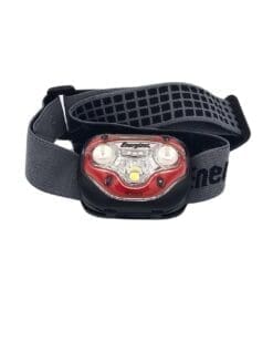 Energizer headlamp HDBIN32EB profile with head strap