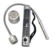 Ultimate Solar Flashlight F7-FL15 showing LED Flex tube light and 7-LED Floodlight