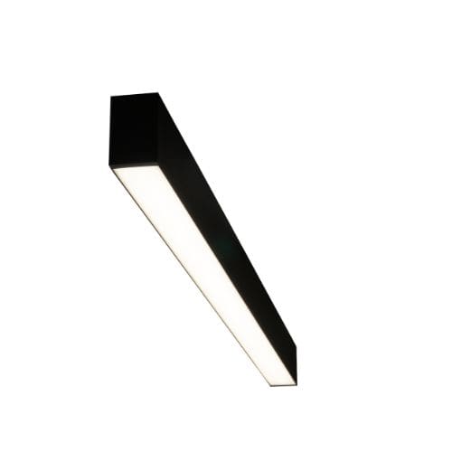 Architectural Linear Direct-Indirect ALDI4-5CCT Black Sheet Metal Housing