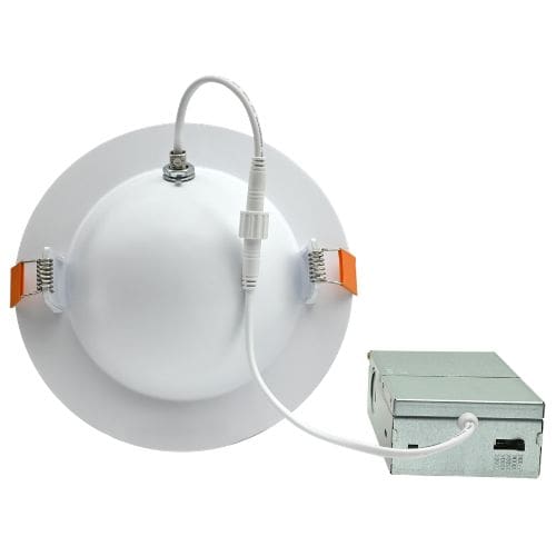 Recessed Downlight IFG Series. Top view showing module connection